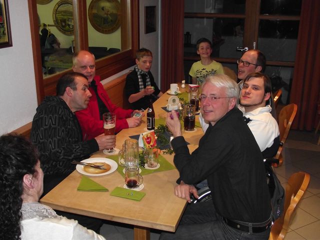Vereinsabend im Stüberl